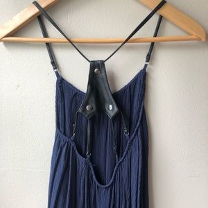 Navy tank top from Free People